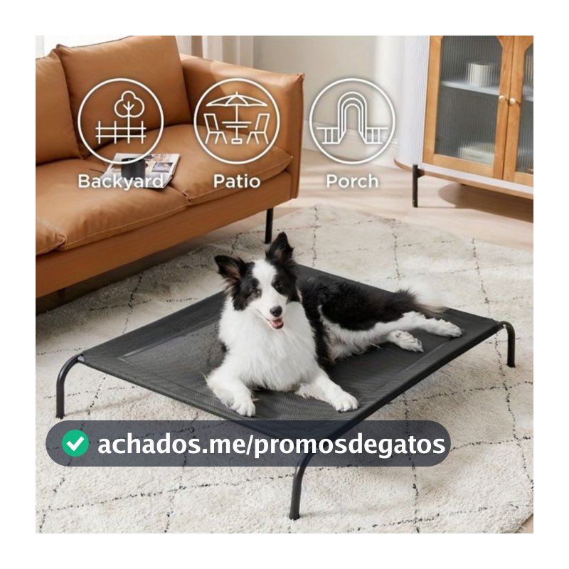 cama pet impermeável Suspensa Elevada Portátil Respirável E Confortável Para Pets Cães Gatos