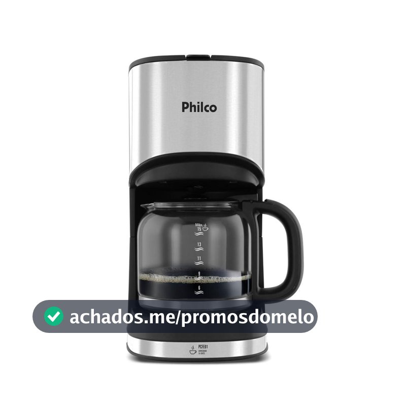 Cafeteira Philco 15 Cafezinhos 600ml 550W PCFE01