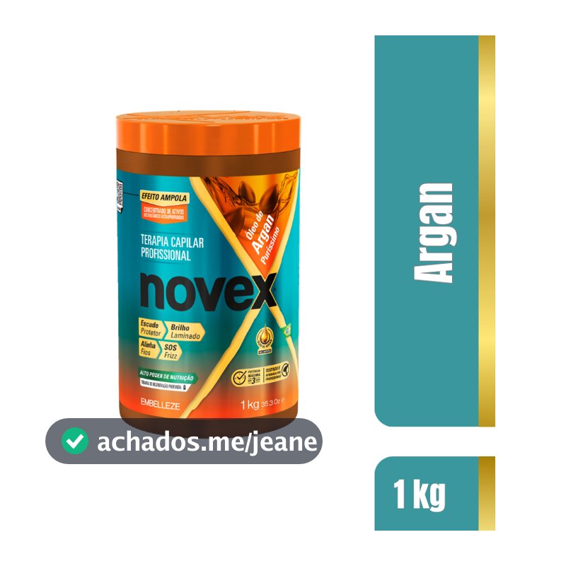 Creme de Tratamento Novex Óleo de Argan 1kg