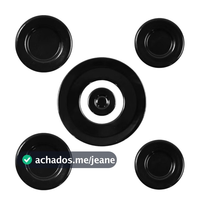 Kit Espalhadores Fogão Dako Supreme / Supreme Glass 5 Bocas Original