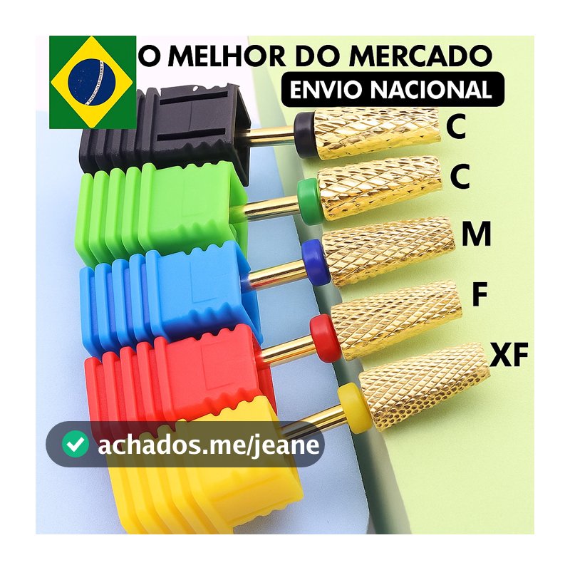 Broca de Tungstênio 5 estilos 3 em 1, Carboneto, para Máquinas de Broca Elétrica, Acessórios para Unhas.