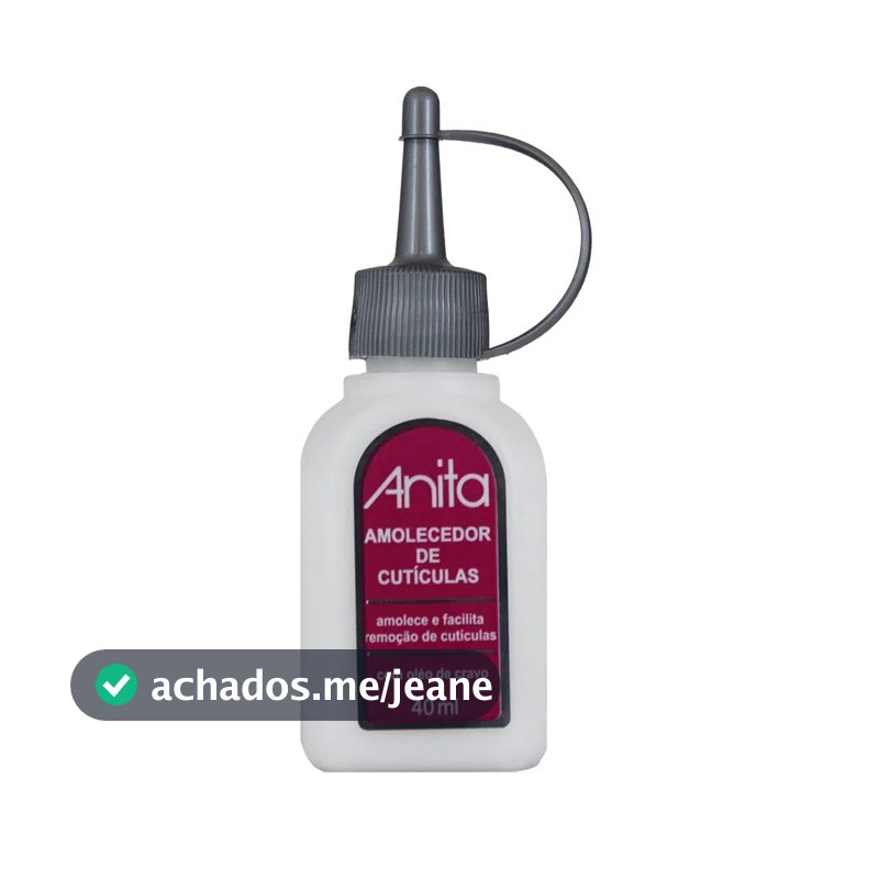 Amolecedor De Cutículas Anita Cosméticos 40ml