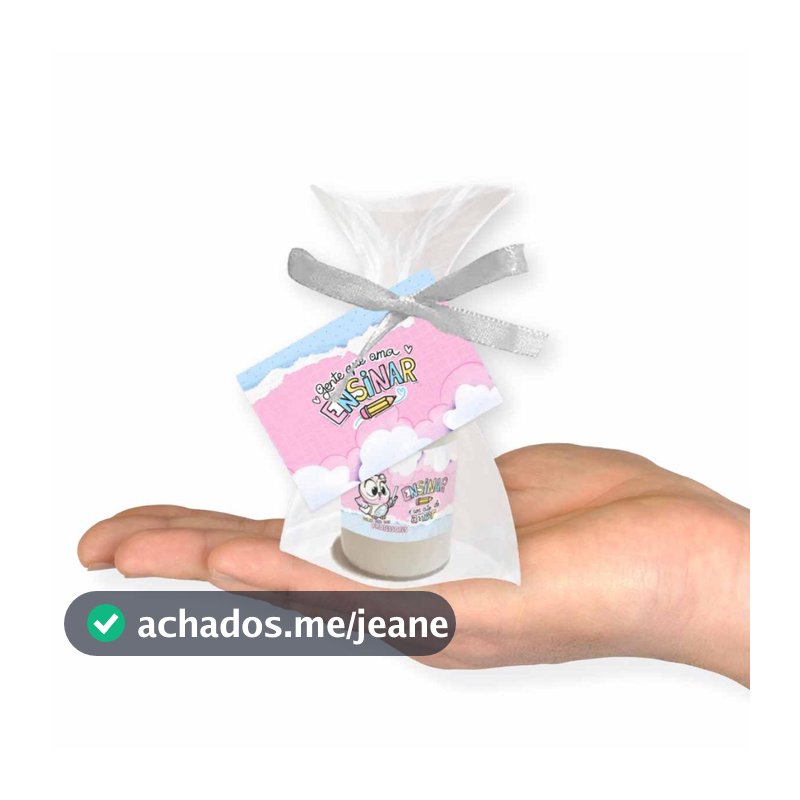 Kit 10 Mini Hidratante Dia dos Professores Lembrancinha Presente Mimo