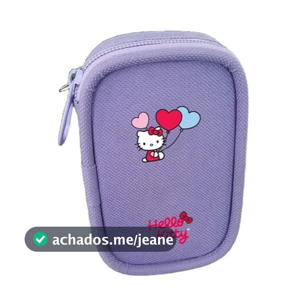 Di Giane Porta carregado de celular hello kitty na cor lílas escolha o seu
