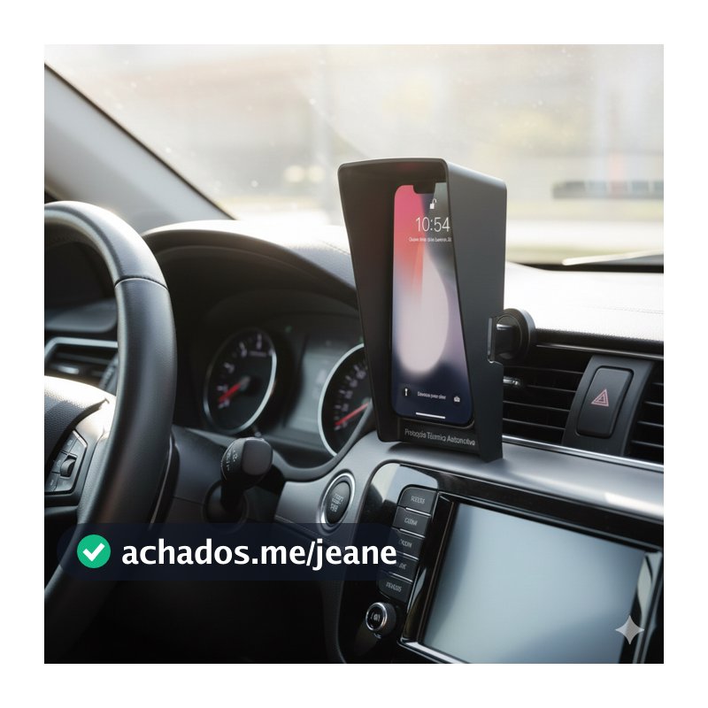 Capa Protetora Celular Contra Sol E Calor Suporte Uber 99 Universal
