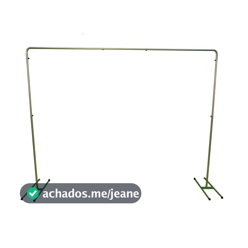 Estrutura Suporte 3x3 para painel de festa banner lona tecido fundo decoração