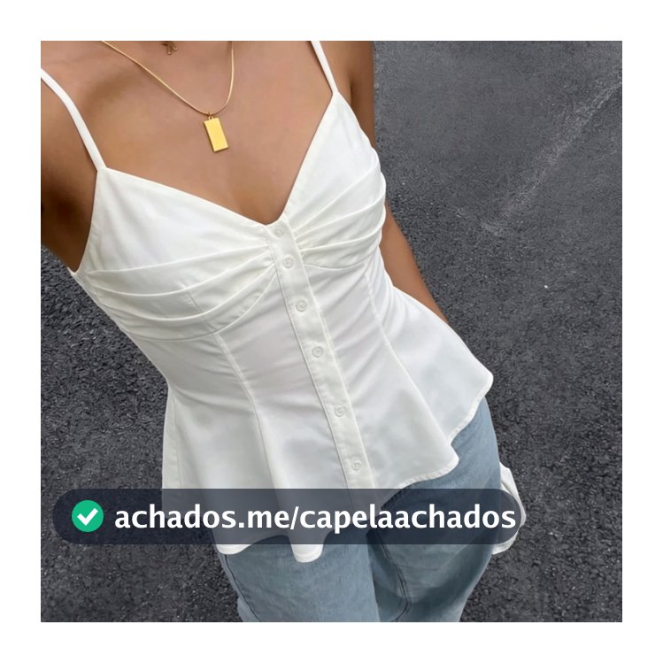 Top Regata Feminina De Cor Sólida Sem Alça Roupa Casual De Resort Verão Primavera Simples Botões na frente Botão