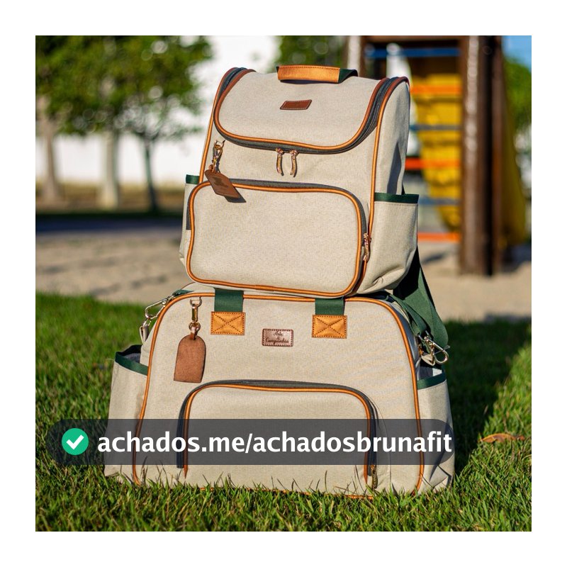 CONJUNTO BOLSA G E MOCHILA - COLEÇÃO ELLEN TRÊS CORES - ARTE E COMPANHIA