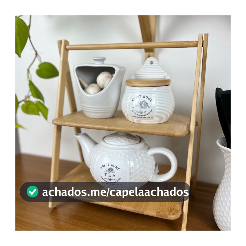 Organizador de Bambu 2 Andares