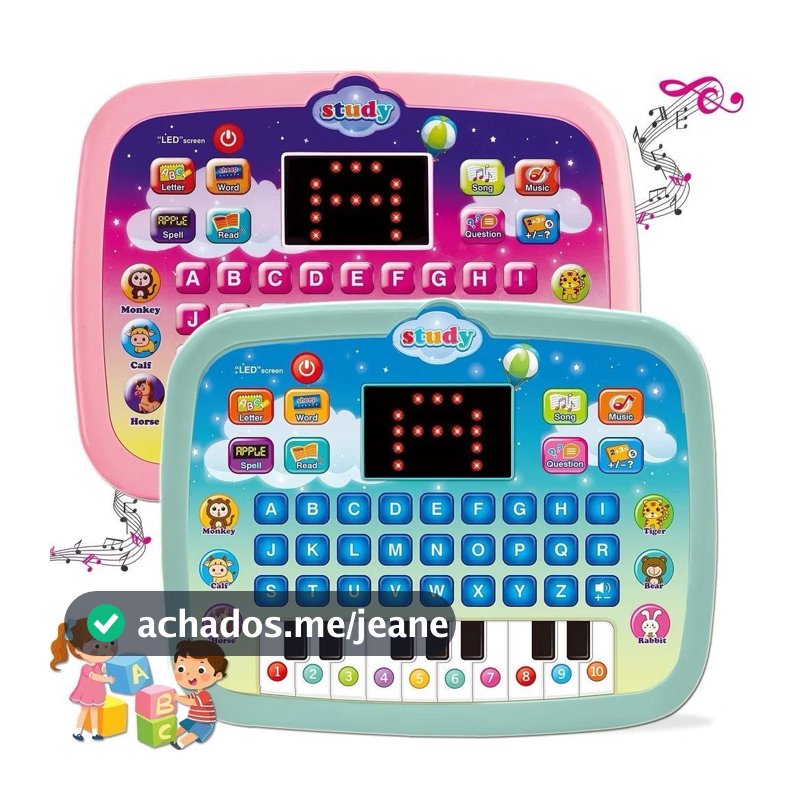 Brinquedos De Aprendizagem Para Crianças Tablets Computadores , Desenvolvimento De Educação , Presentes De Férias De Ani