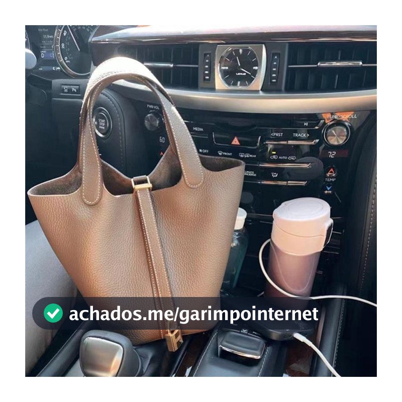 Cesta de Couro Genuíno Saco de Vegetais Saco Portátil Portátil Saco de Mão de Grande Capacidade
