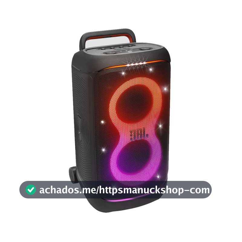 Caixa de Som  PartyBox 520 400W Bluetooth Bateria 15h Luzes JBL