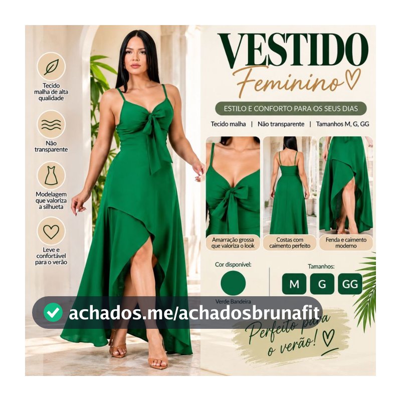 vestido feminino longo elegamte verão tecido vescolinho alça regulável