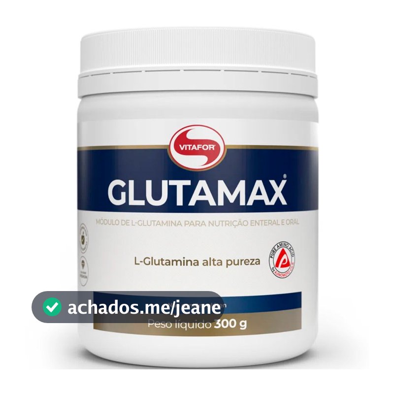 Glutamina Glutamax 300g Vitafor Original