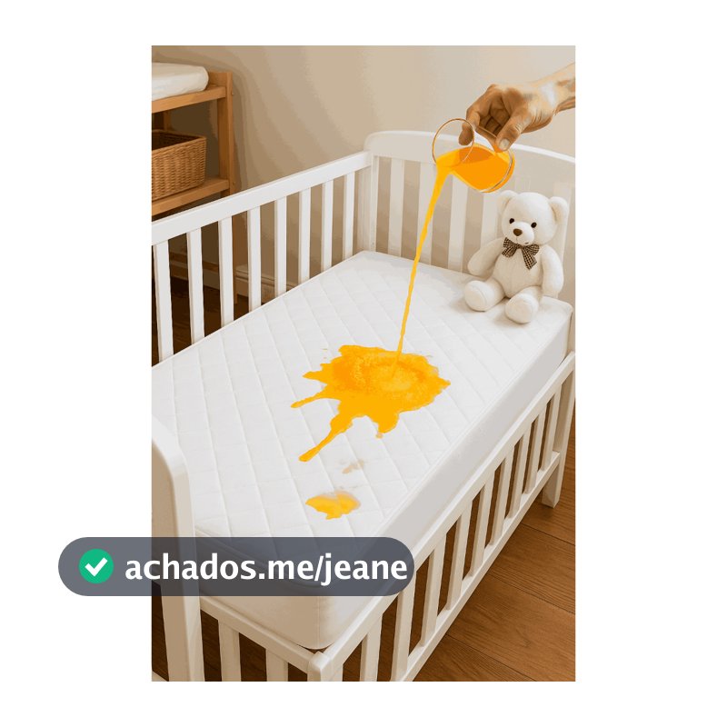 Lençol Impermeável para Berço Proteção Antialérgica