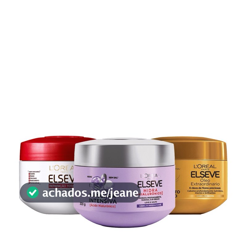 Kit Tratamento Elseve - Cronograma Capilar+Calendario
