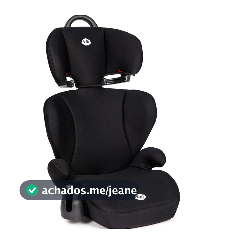 Cadeira Infantil para Carro Tutti Baby Delta 2 em 1 Preta