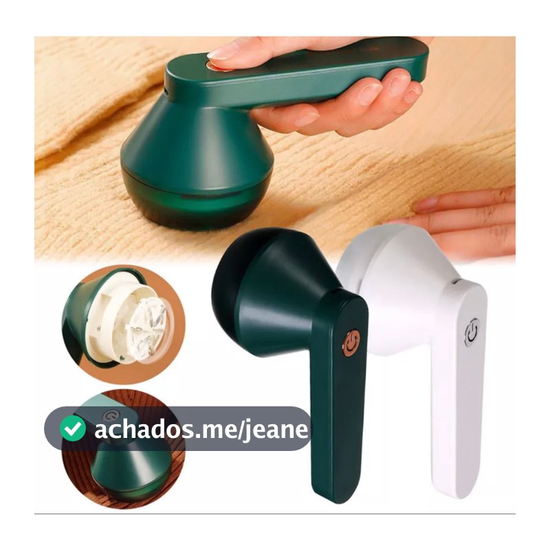 Removedor Eletrico De Fiapos Com Lâmina De Aço Inoxidável Substituível | Dispositivos Domésticos Práticos E Fáceis De Usar Para Remover Penugem, Bolas De Fiapos, Bolinhas, Bolinha/USB Papa Bolinhas E Tira Pelos Portátil Com Cabo Usb