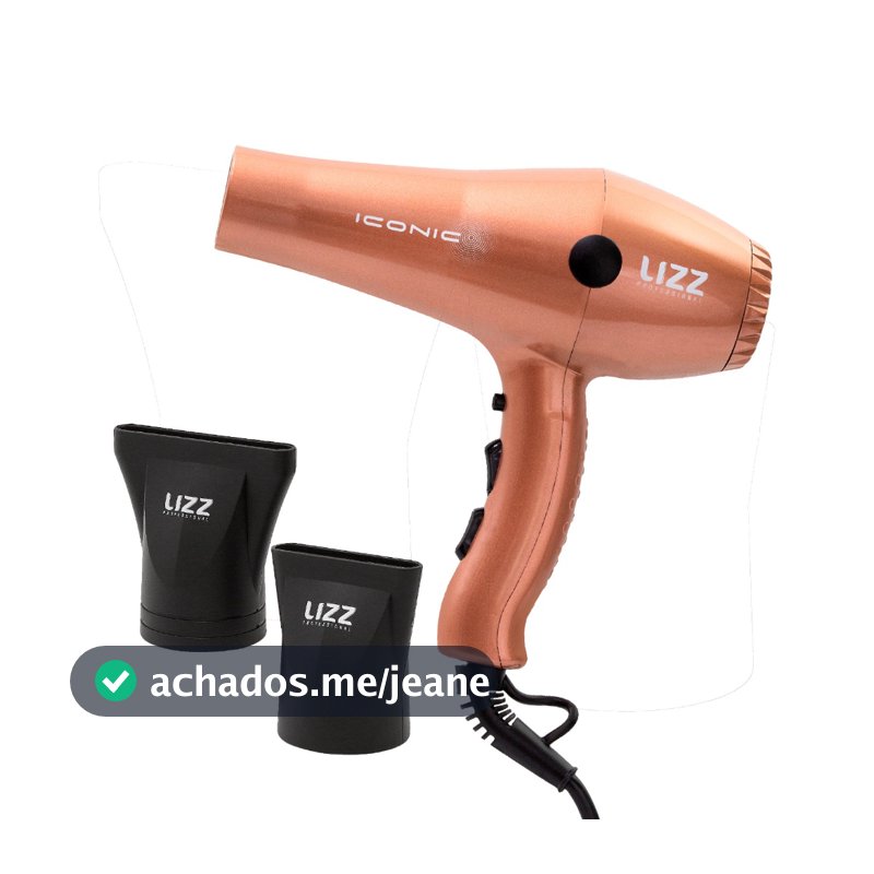 Secador Profissional Iconic (2150W / 2400W) - Lizz Pro