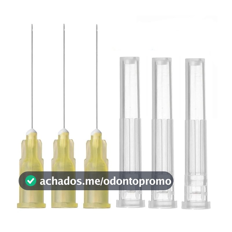 Ponta p/ Irrigação Saída Lateral Endodontia 10 un.