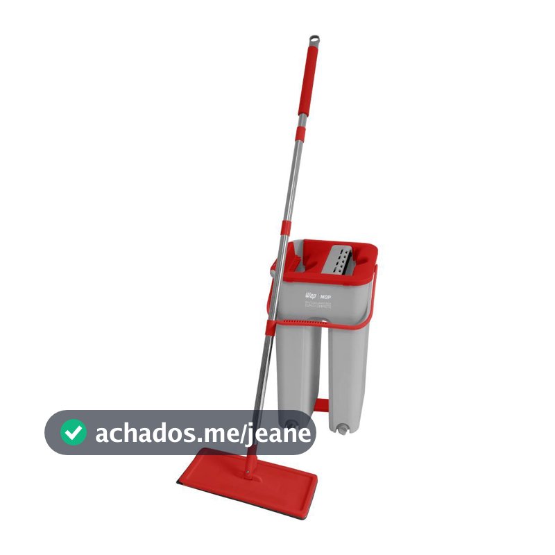 Limpador WAP MOP Multiúso Lava e Seca Duplo Compacto