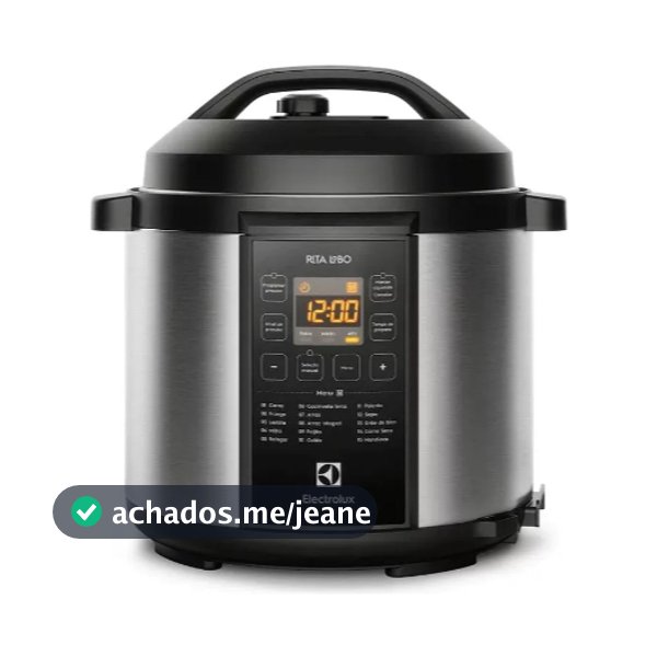 Panela De Pressão Elétrica Electrolux 110V 6l Preta Experience Pcc20