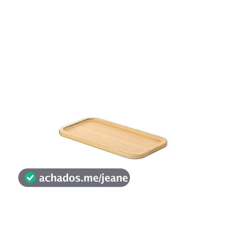 Bandeja em Bambu Pequena Linha Brisa Coza - Mesa Posta - Bandeja Decorativa