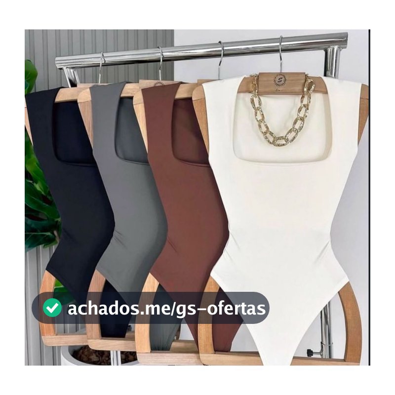 Body Collant  Feminino Regata Blusa Decote Quadrado Com Forro  Estilo Blogueira