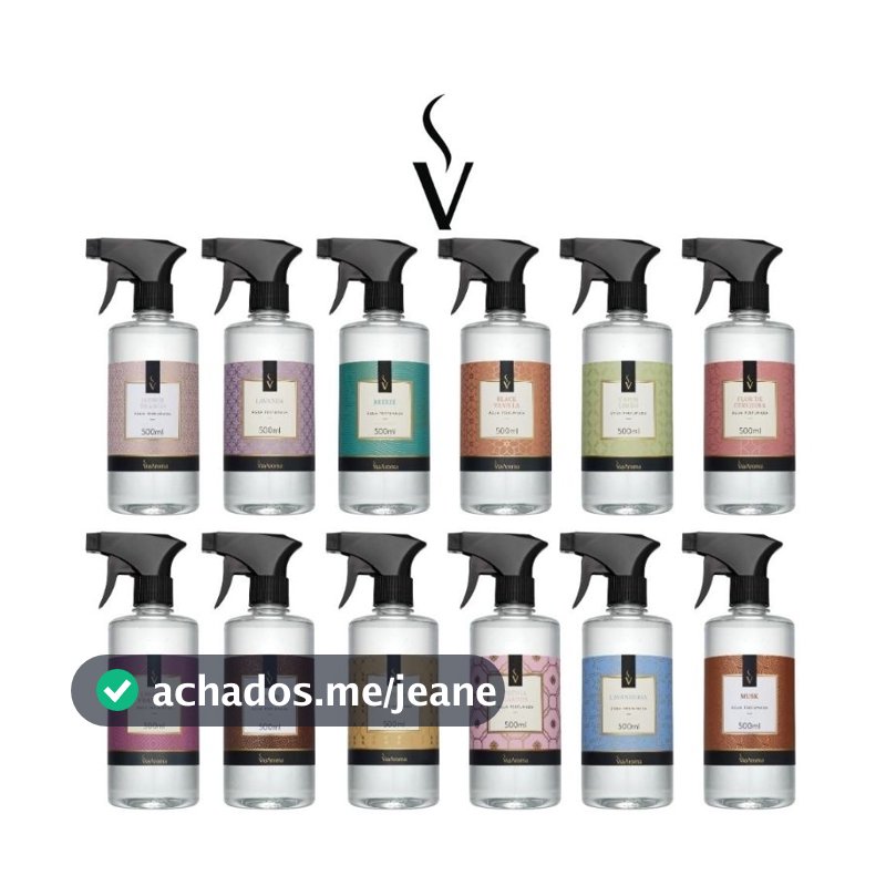 Água Perfumada Para Tecidos, Cortinas, Roupas, Lençóis Via Aroma Aromatizador Casa e Decoração
