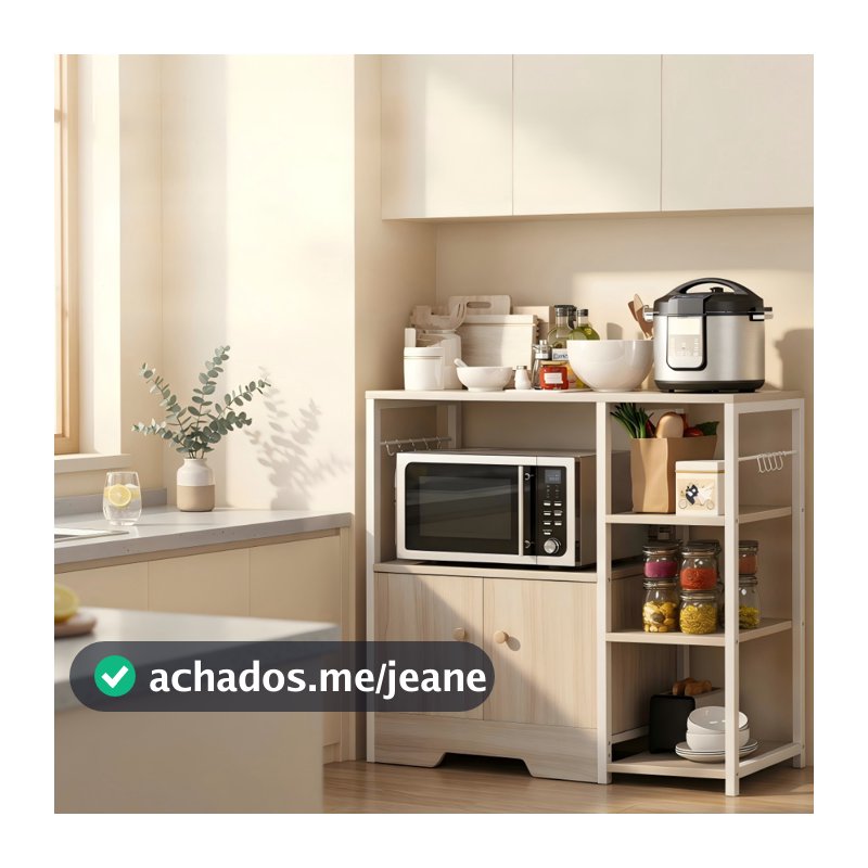 Organizador Armário Cozinha Multiuso,90×30×81 cm,Estante Organizador Reforçado de 3 Andares,Prateleira Cozinha