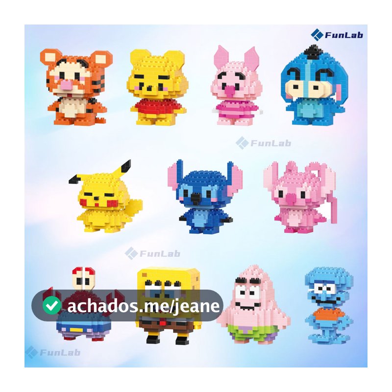 Blocos de montar infantil Brinquedo educativo Mini brinquedos Brinquedo