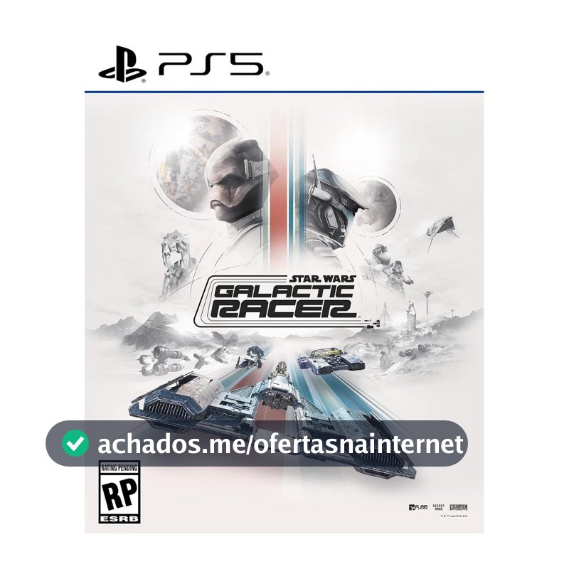 Star Wars Galactic Racer PS5 Midia Fisica