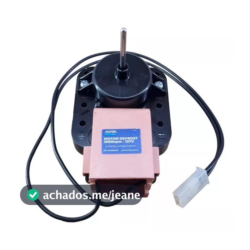 Motor Ventilador Geladeira Brastemp Consul 110v W10399715