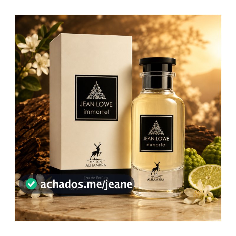 Perfume Masculino Jean Lowe Immortel Maison Alhambra EDP 100ml Original