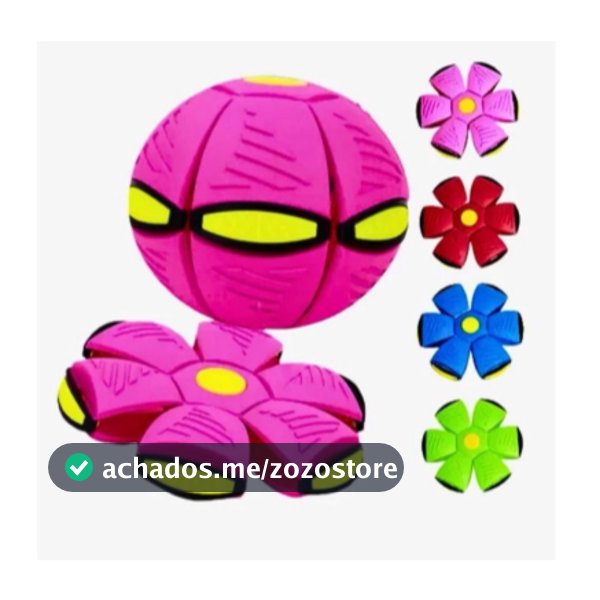 Bola Mágica Voadora com Super Pulo e LED – Vira Disco Voador, Brinquedo Infantil Divertido