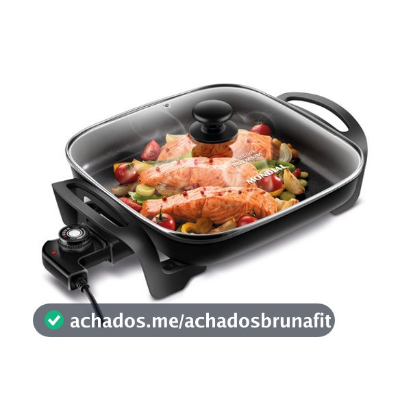 Panela Elétrica Grill PE-49 Mondial 1200W 4 Litros MultiCook
