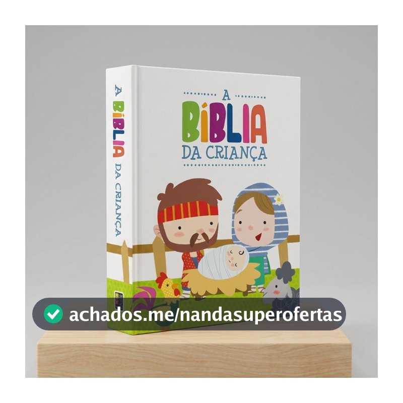 Bíblia Infantil Ilustrada para Crianças Histórias da Bíblia Valores Cristãos e Aprendizado Bíblico