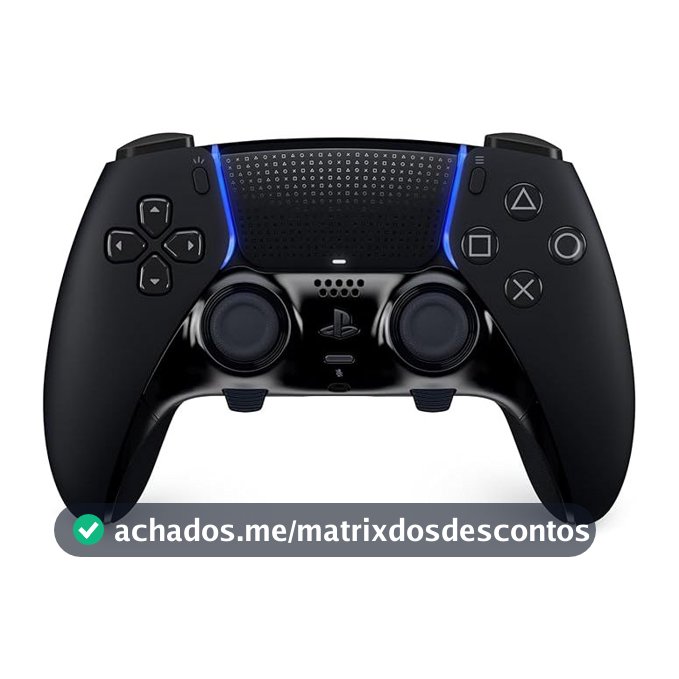 CONTROLE SEM FIO PS5 DUALSENSE EDGE MIDNIGHT BLACK