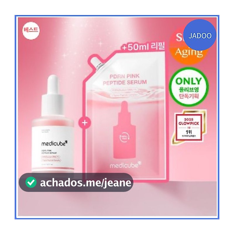 MEDICUBE PDRN Pink Peptide Ampoule Refill Set (30ml + 50ml)