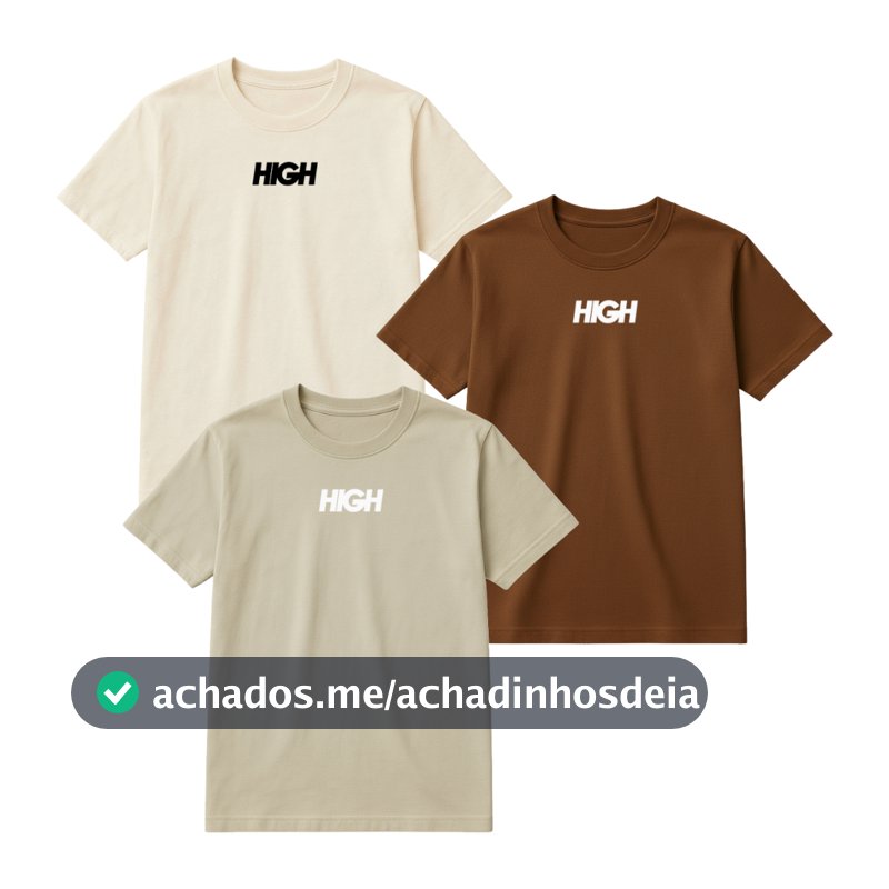 Kit 3 Camisetas Masculinas Premium Varias Cores 100% Algodão Fio 30.1 Oferta