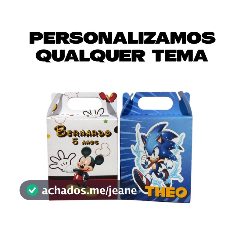 30 Caixas Maleta Personalizada - Lembrancinha