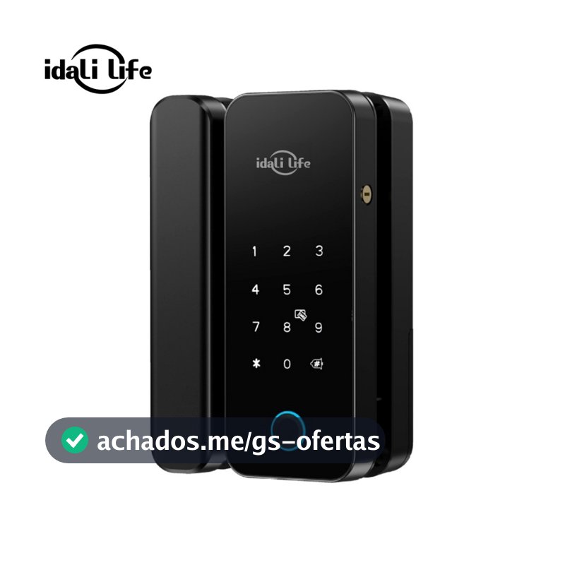 Fechadura De Porta Inteligente WiFi Resistente A Água Eletrônica De Impressão Digital Para De madeira IDALI LIFE