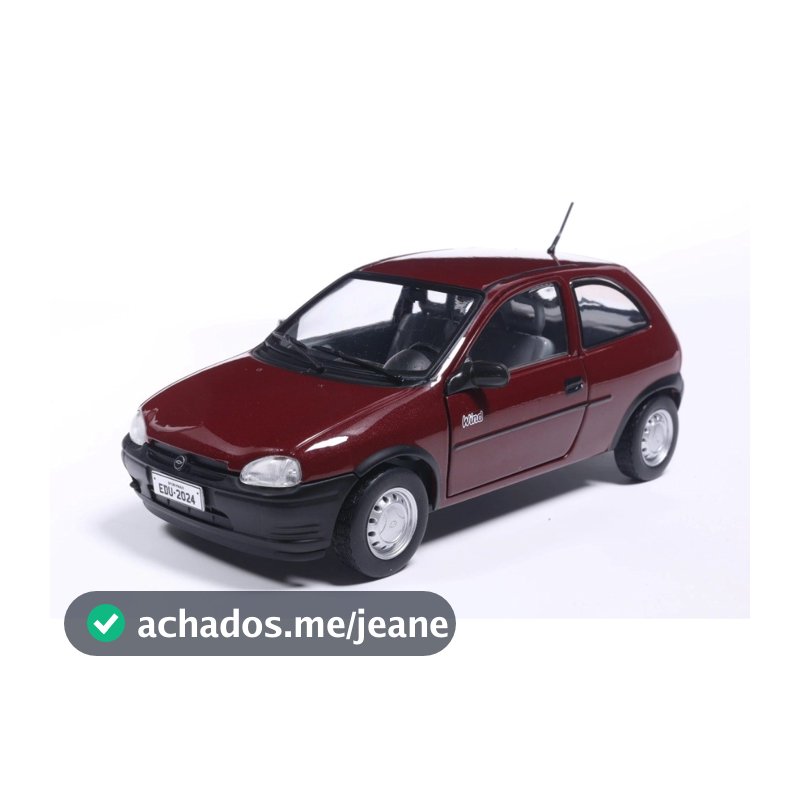 🚗 Miniatura de Ferro Chevrolet Corsa Wind 1994 – Escala 1:24