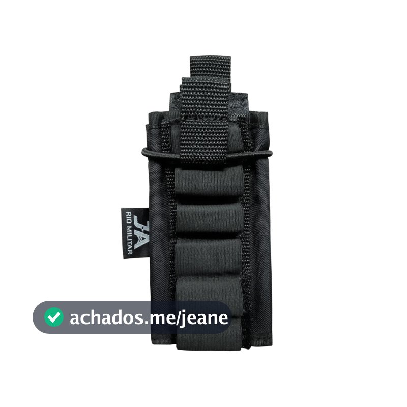 Porta Carregador C4libre 12 Modular Para Cinto ou Colete JA Rio Militar