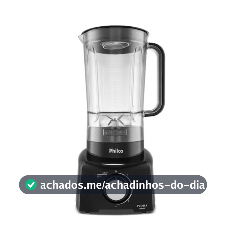 Liquidificador PLQ11A 1050W 2,7L 4 Vel. Tritura Gelo Philco