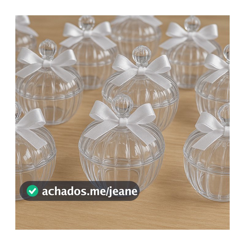 Kit Mini Bomboniere Boleada acrílico Lembrancinha SN311