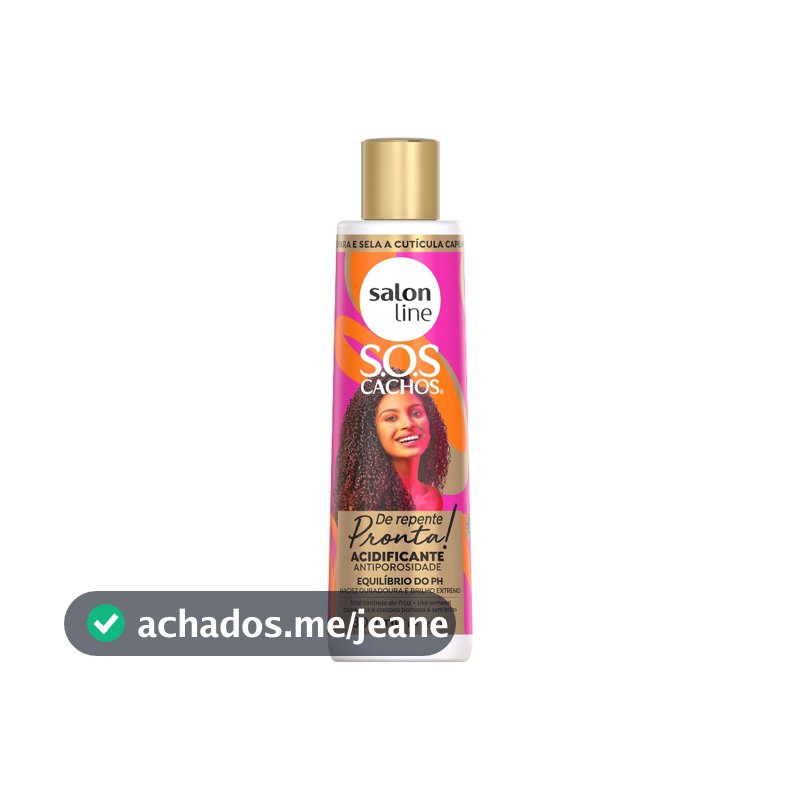 Acidificante SOS Cachos De Repente Pronta 300ml