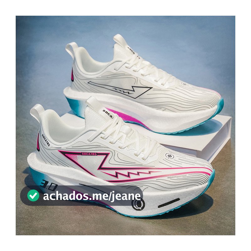 High-Quality Carbon Plate Running Shoes, Sneakers for Men and Women, Shock Absorption Training