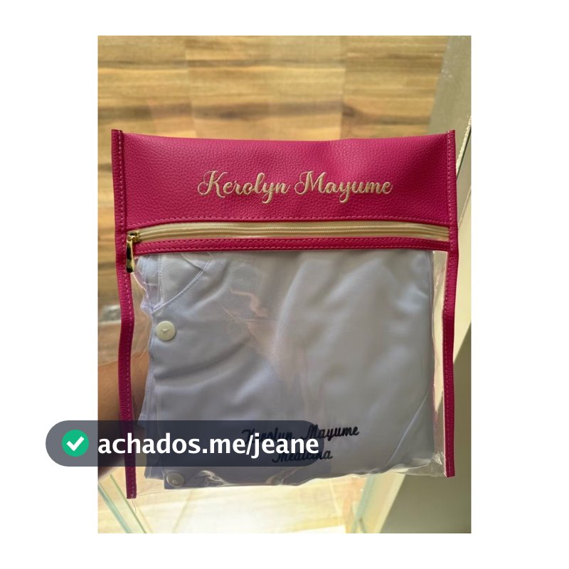 porta jaleco personalizado área da saúde porta scrub organizador de viagem