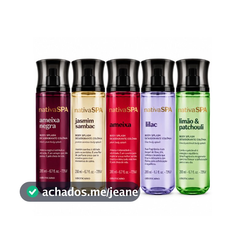 Nativa SPA Body Splash – Encontre o Aroma que Combina com Seu Estilo